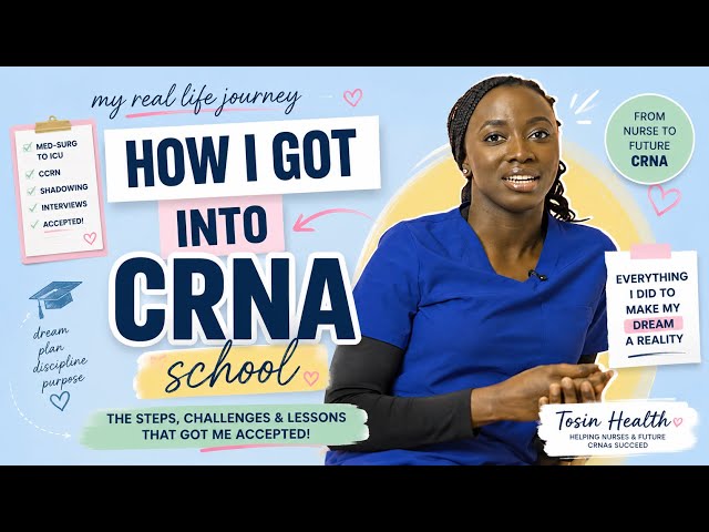 How I Got Into CRNA School | My Real Life Journey (Everything I Did to Get Accepted)