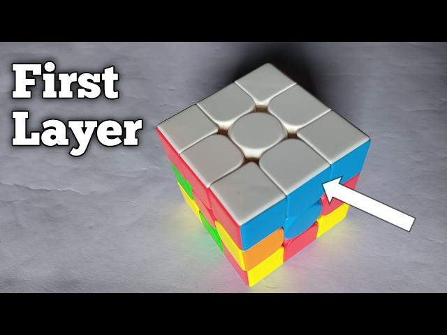 3x3 Rubik's Cube First Layer 🔥 Solving Tutorial | First Layer 3x3 Rubik's Cube | PUzSOLVER 