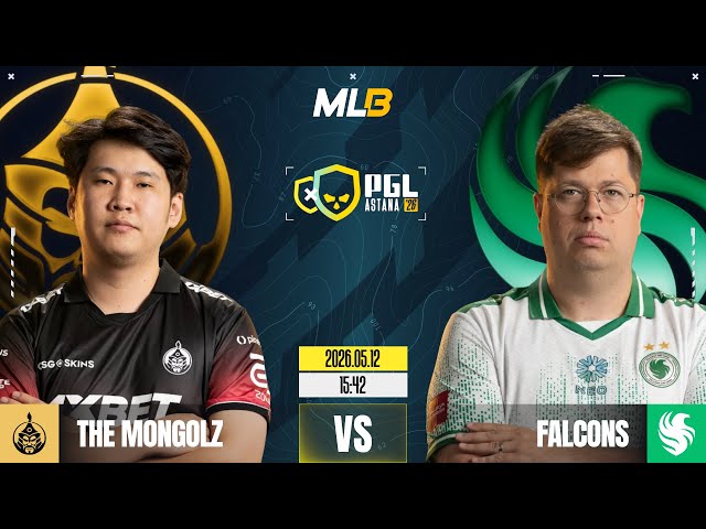 /MN/ THE MONGOLZ vs FALCONS - PGL ASTANA 2026 - GROUP STAGE