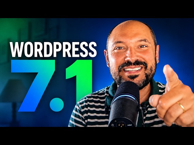 WordPress 7.1 New Features in 10 min 🚀 (Responsive Styling & More!)