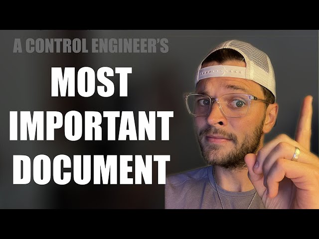 The Control Narrative - A Controls Engineer's Most Important Document