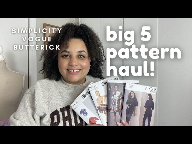 Big 5 Pattern haul! Everything I bought on Simplicity.com (Simplicity, Vogue &  Butterick patterns)