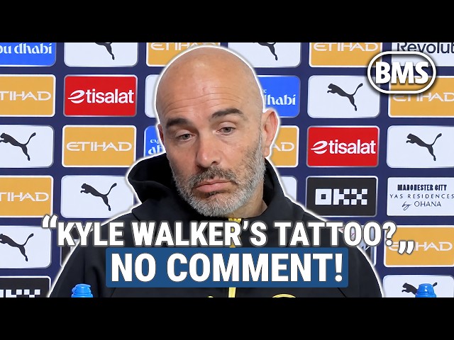 MARESCA: “KYLE WALKER'S TATTOO? NO COMMENT!” 😶 Aston Villa v Man City ⚽ Premier League