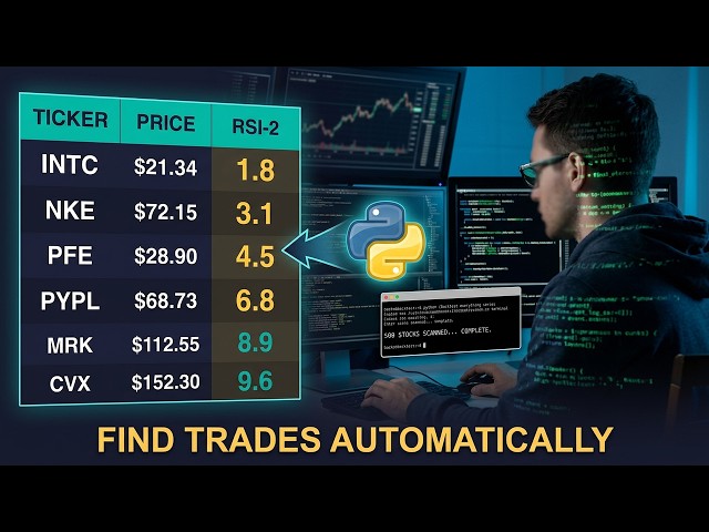 How to Build a Stock Scanner in Python (Find Trades Automatically)