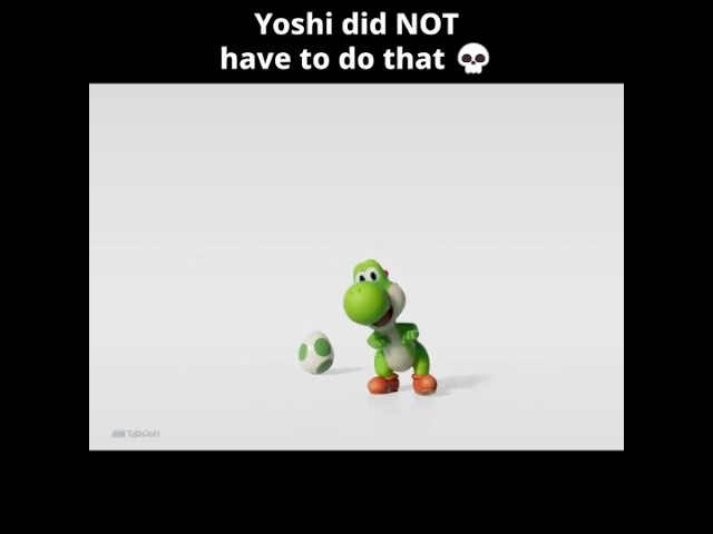 Yoshi CONSUMES you 💀 #mario #mariomovie