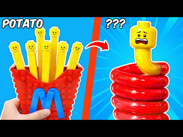 I HACK LEGO Minifigures: From Noob to Pro to Hacker | FUNZ Bricks