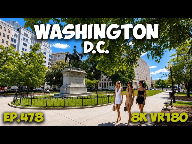Ep.478 The Wall Street of the South: Exploring D.C.’s Historic 15th Street 8K VR180 3D