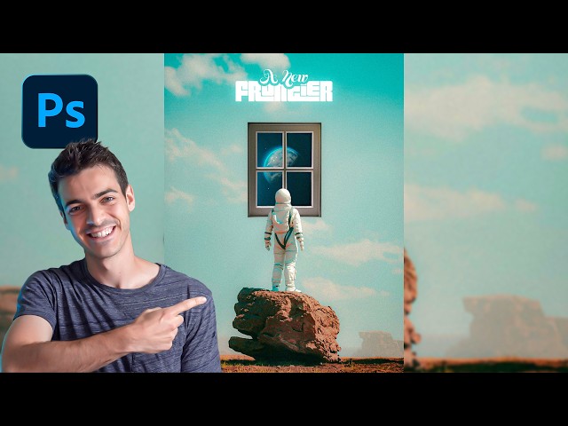 Make This Surrealism Poster Design With Me | Photoshop Tutorial