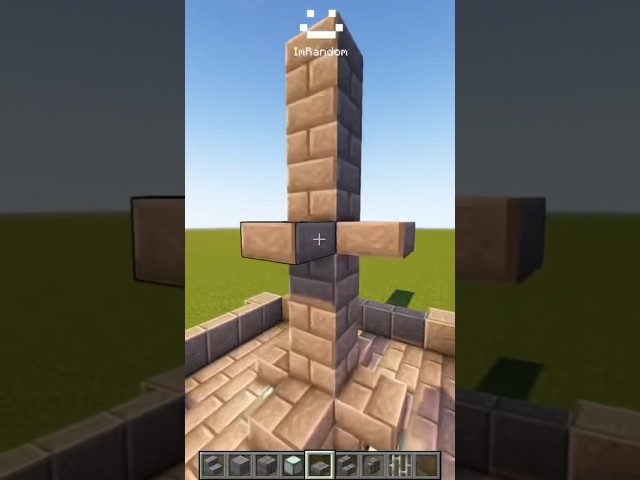 EASY Fountain Design just for you! #minecraft #minecrafttutorial #shorts