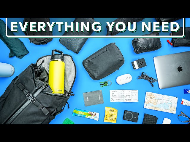 How To Pack an EDC Bag | Minimalist Packing Tips for Everyday Carry