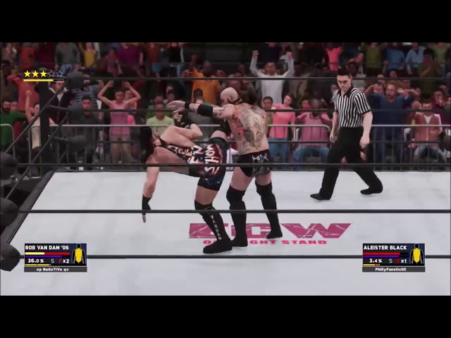 RVD vs Alister Black (Highlights) (One Night Stand 2021) (NWF ECW)