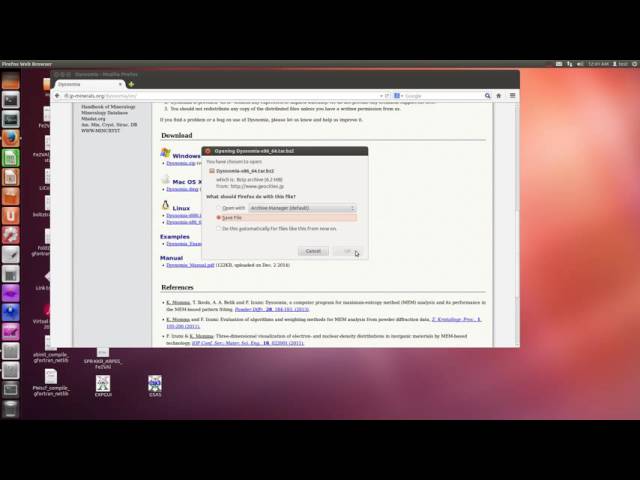 Dysnomia (download and uncompress)