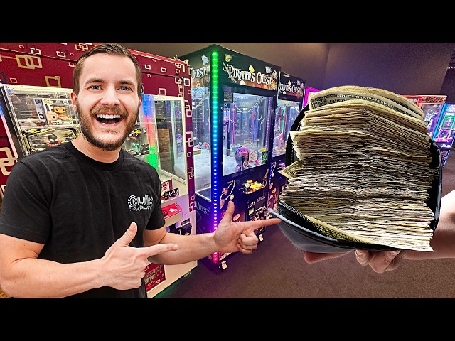 Collecting OVER $2000 From Our ARCADE!