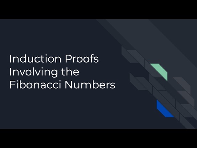 Induction Proofs Involving the Fibonacci Numbers