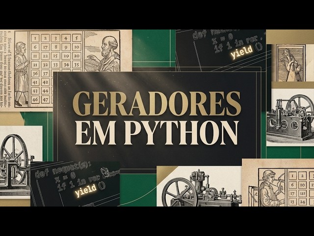A Mágica dos GERADORES em Python