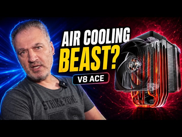 This CPU Cooler Is Completely Overengineered! | V8 ACE 3DHP Review