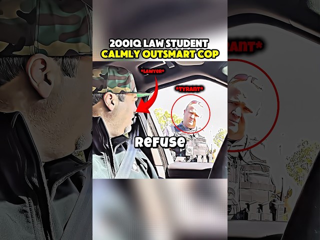 Law Student Calmly Refuse To Show ID ⁉️