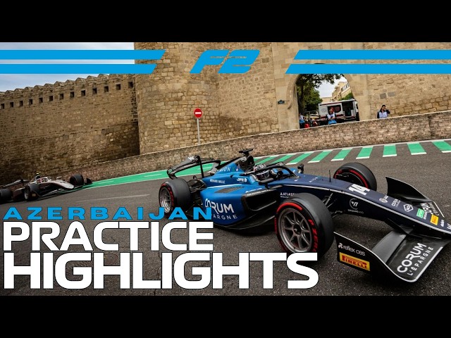F2 Practice Highlights | 2026 Azerbaijan Grand Prix