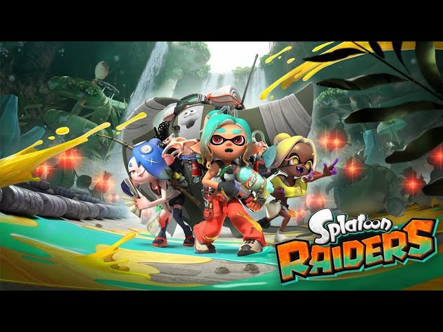 Playing Splatoon Raiders!
