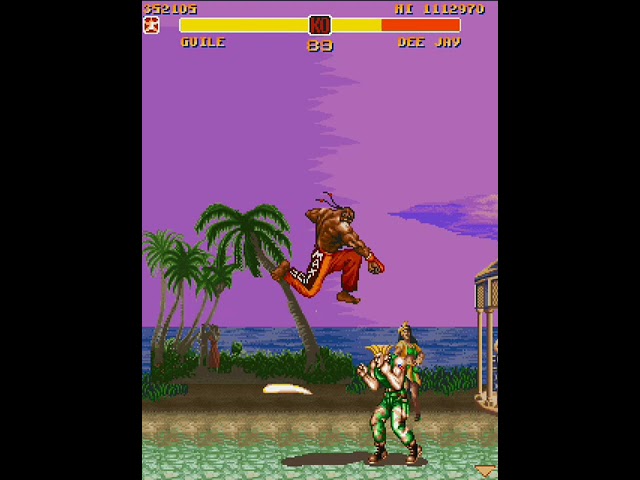 Super Street Fighter II: The New Challenges (Java) - Gameplay with Guile