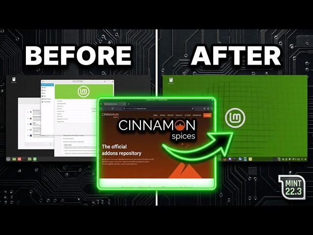 Customize your Linux Mint 22.3 Cinnamon with Cinnamon Spices: Extensions, Applets & Themes