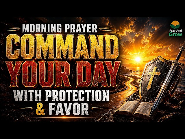 Morning Prayer to Command Your Day | Protection, Favor & Divine Order