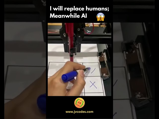 I will replace humans Meanwhile AI #shorts #ai #human