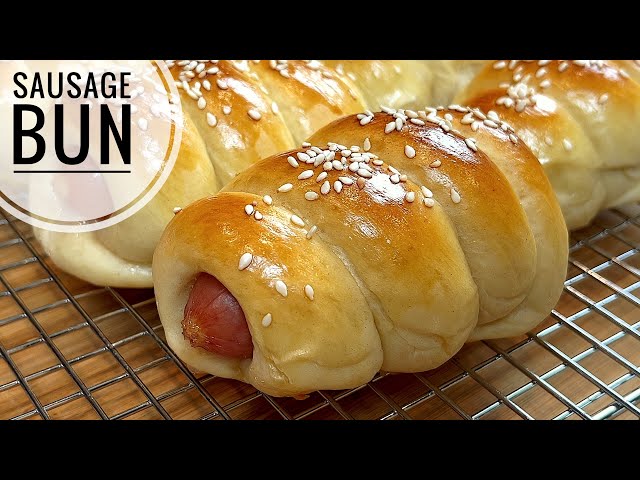 Sausage Bun | Hot Dog Bun | Asian Bakery Recipe | Asian bread Dough Recipe | Asian Street Food