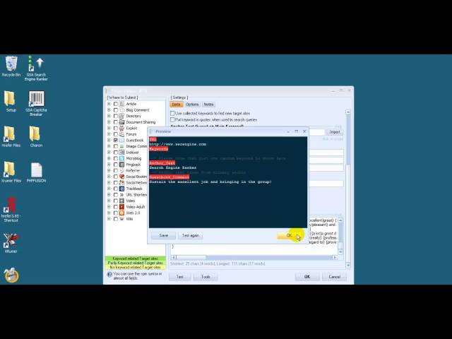 GSA Search Engine Ranker Best Practice Tutorial: Setting Up a Project