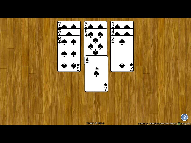 Tower of Hanoi Solitaire - How to Play