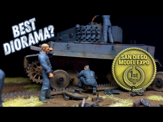This Tiger Diorama Won? | IPMS San Diego Model Expo 2026