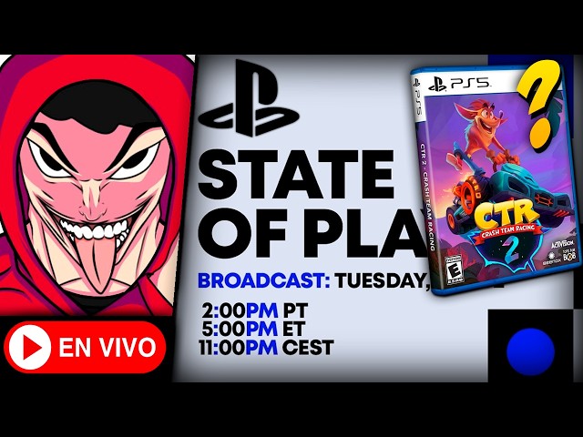 🔴¿NUEVO CRASH BANDICOOT? CON FE - Evento de PlayStation STATE Of Play 2026 | En VIVO