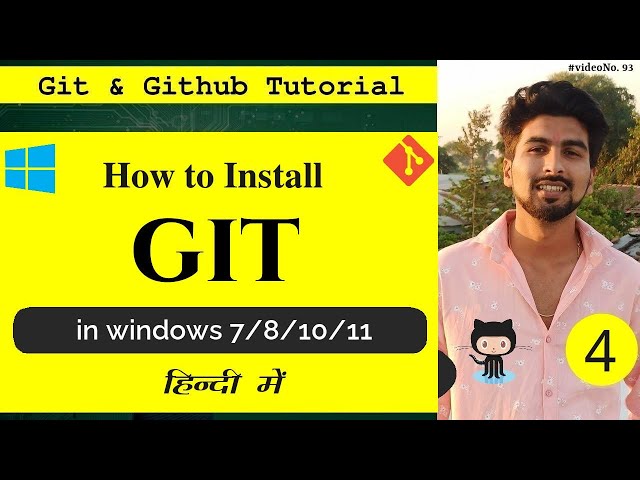 how to install git in windows