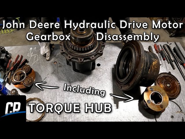 Disassembling the Gearbox Side of a John Deere Torque Hub Final Drive Motor