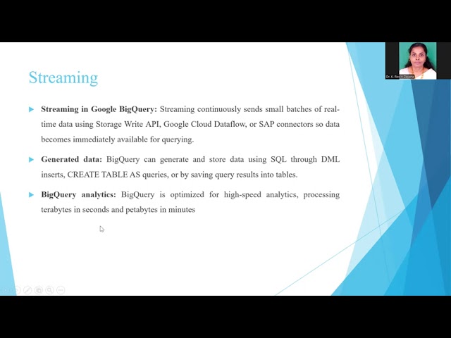 Unit 5 Enterprise Data Warehouse services
