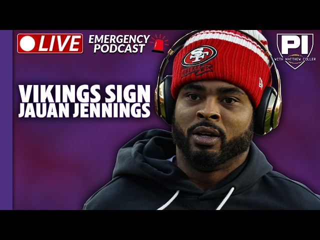 BREAKING: Vikings sign Jauan Jennings!!