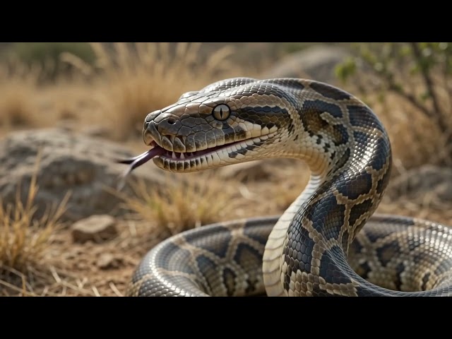 Doberman vs Dev Piton! Vahşi Doğadaki O Kritik An 😱 #shorts #python  #doberman #dog #animals