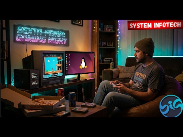Sexta #Hardware  #linux #linuxgaming + Bate Papo com a galera Hardware e Software Let's go.