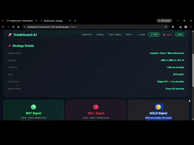 TradeGuard AI Bitget Hackathon Project Part 3