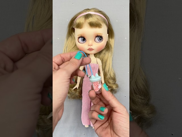 Accesorios de muñeca!👑 #doll #blythe #kawaii #boneca #toys #muñecas