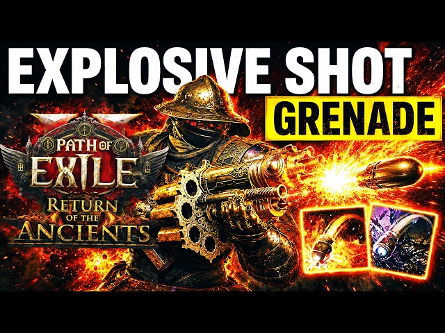 THE HIGHEST DPS EXPLOSIVE SHOT GRENADE BUILD IN 0.5! POE 2 Grenade Build 0.5 (NEW META)