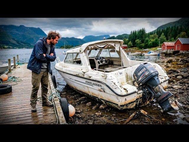 He Bought the WORST Abandoned Boat and Made It INCREDIBLE | START TO FINISH