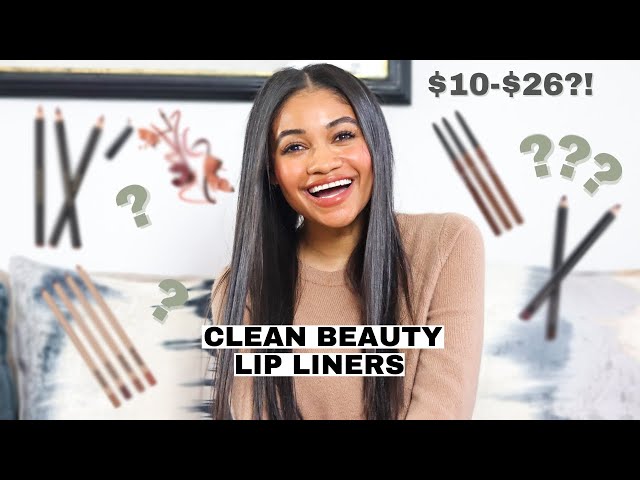 THE BEST CLEAN BEAUTY LIP LINERS // which clean beauty lip liner is the best & most inclusive?!