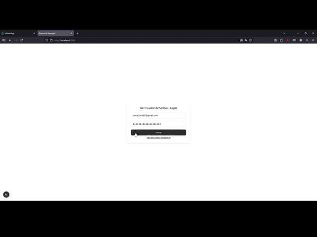 Typescript Password Manager - 1.0