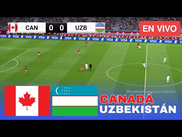 🔴 LIVE Canada vs Uzbekistan International Friendly 2026 Match TODAY PES 2021 Simulation