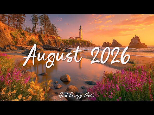 August 2026 ☕ Good Energy Music to Start Your Day Right | Best Indie/Pop/Folk