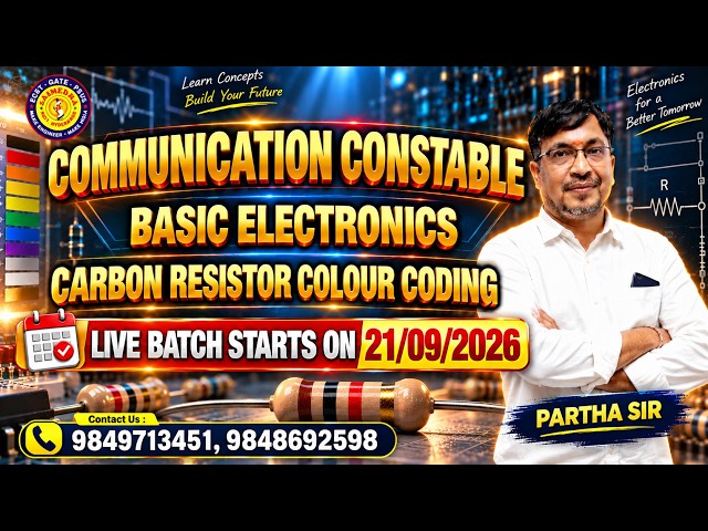 COMMUNICATION CONSTABLE || BASIC ELECTRONICS|| SAIMEDHA KOTI - HYD