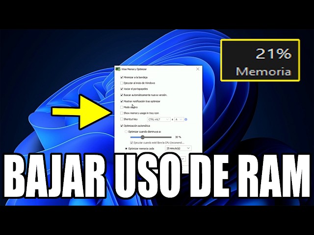 Como bajar el uso de RAM en tu PC hoy mismo y FÁCIL