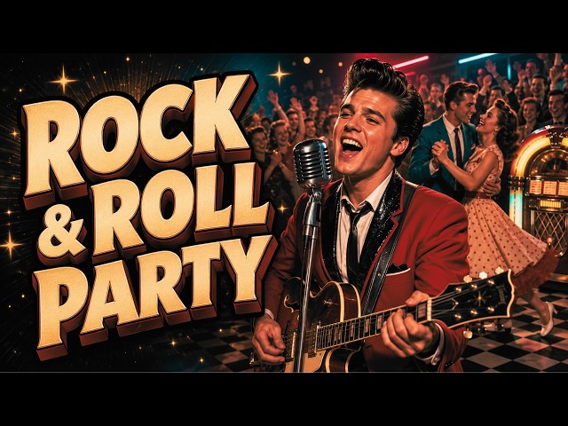 1950s Rock ’n’ Roll Party 🎸 6 Joyful Jukebox Hits