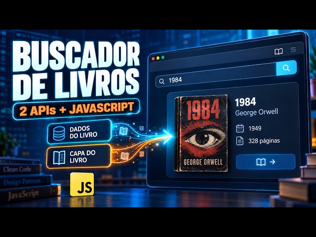 Build a Book Finder with JavaScript: API, Fetch, and Async/Await